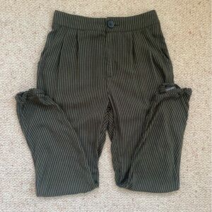 Abercrombie and Fitch Pinstripe Pants with Elastic Waistband size XS